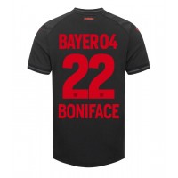 Bayer Leverkusen Victor Boniface #22 Hjemmebanetrøje 2023-24 Kortærmet